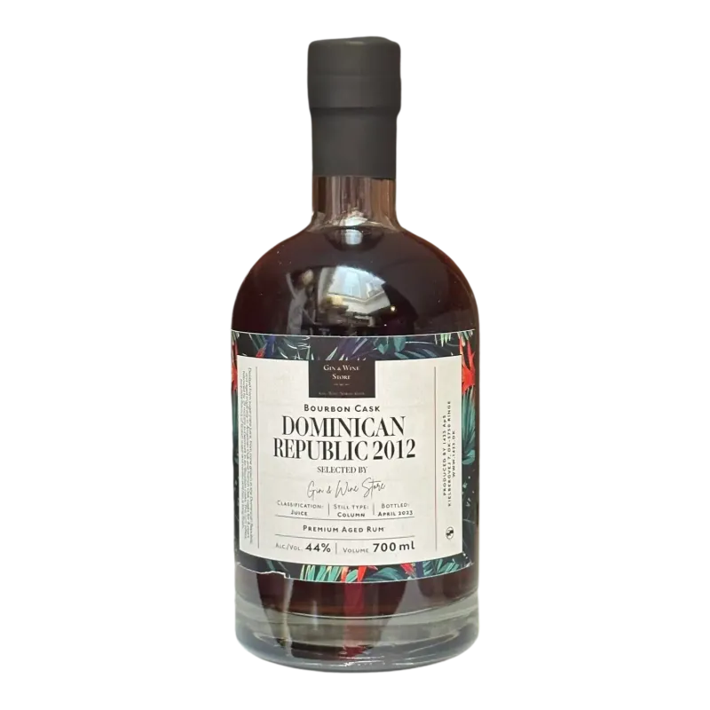 Rum Dominican Republic 2012 Bourbon Cask 44° - 0,7L