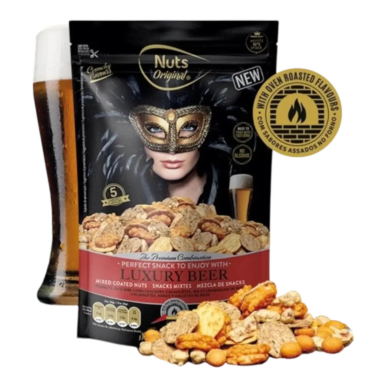 Luxury Beer Nut Mix 150gr