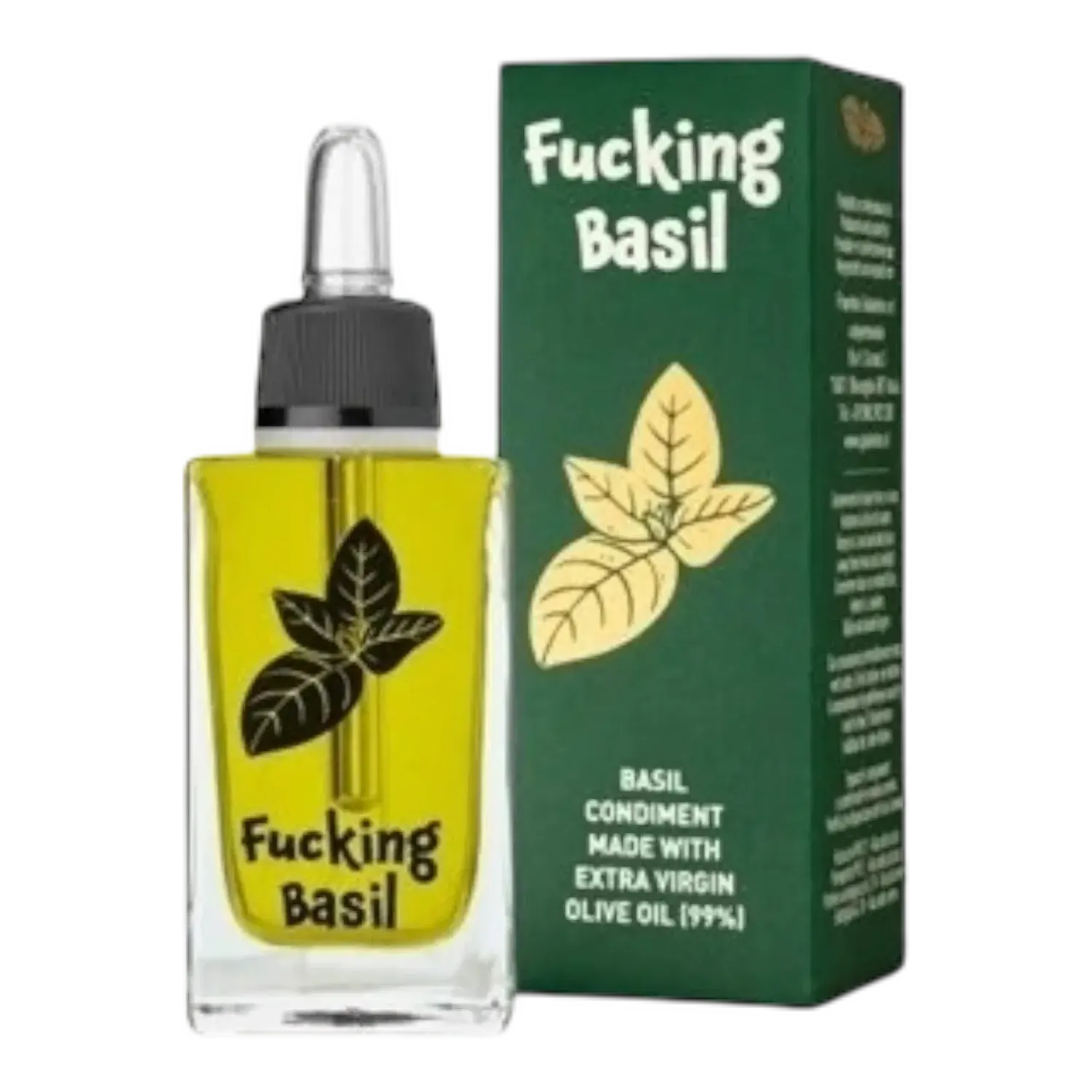 olijfolie – fucking basil 50ml