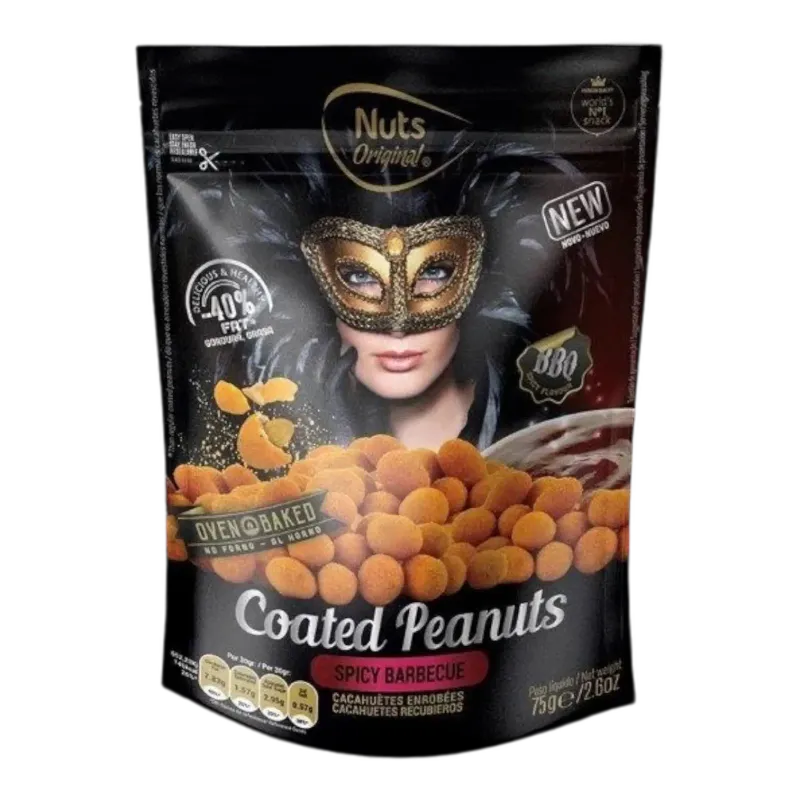 Peanuts Spicy BBQ 75gr