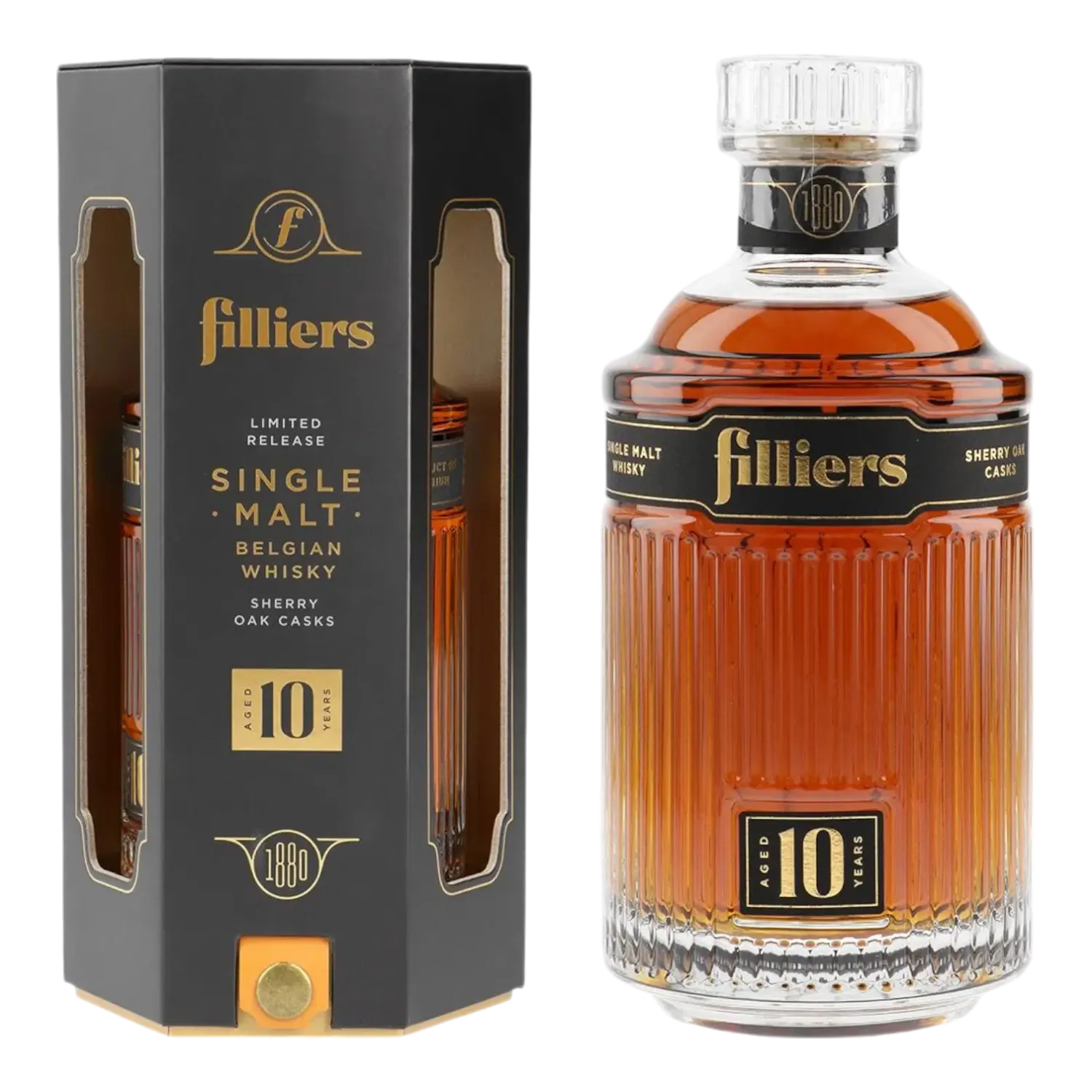 Filliers Single Malt Whisky 10Y 43° - 0,7L