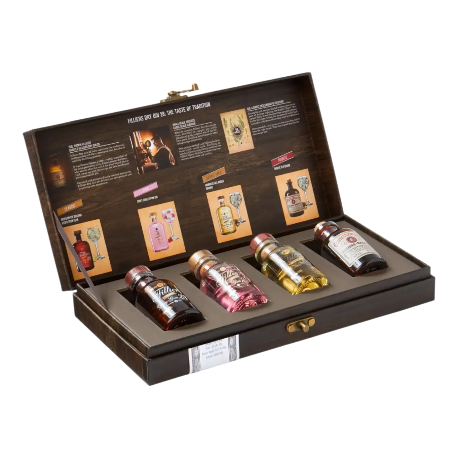 Filliers Dry Gin Mini Collection 4x5cl