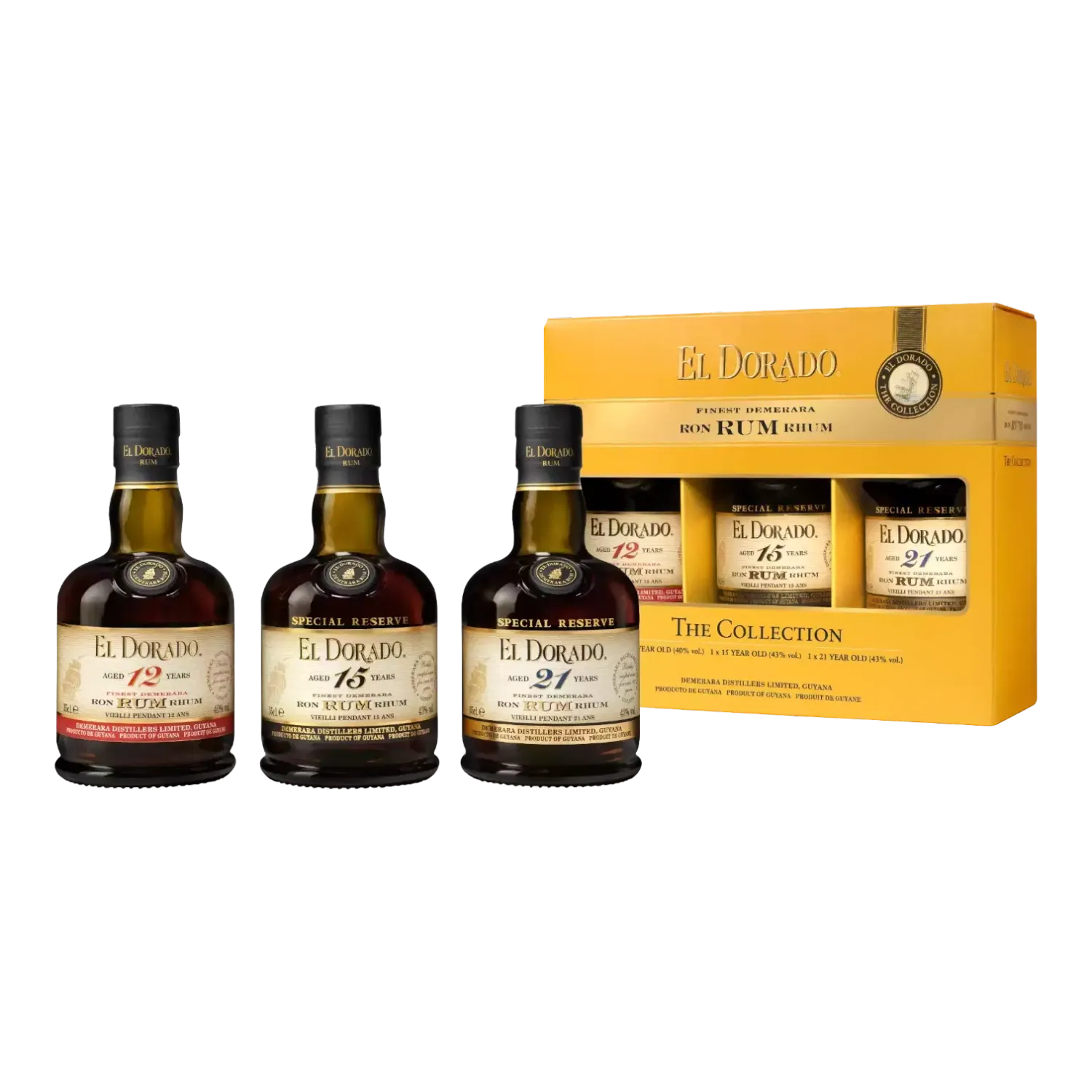 El Dorado 12 Y-15 Y-21 Y (3 x 35 cl)