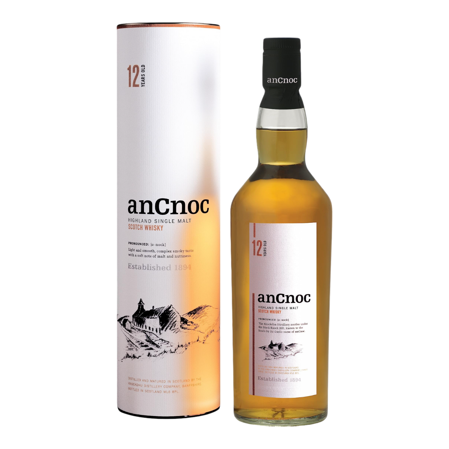 AnCnoc 12 Y 40° - 0,7L