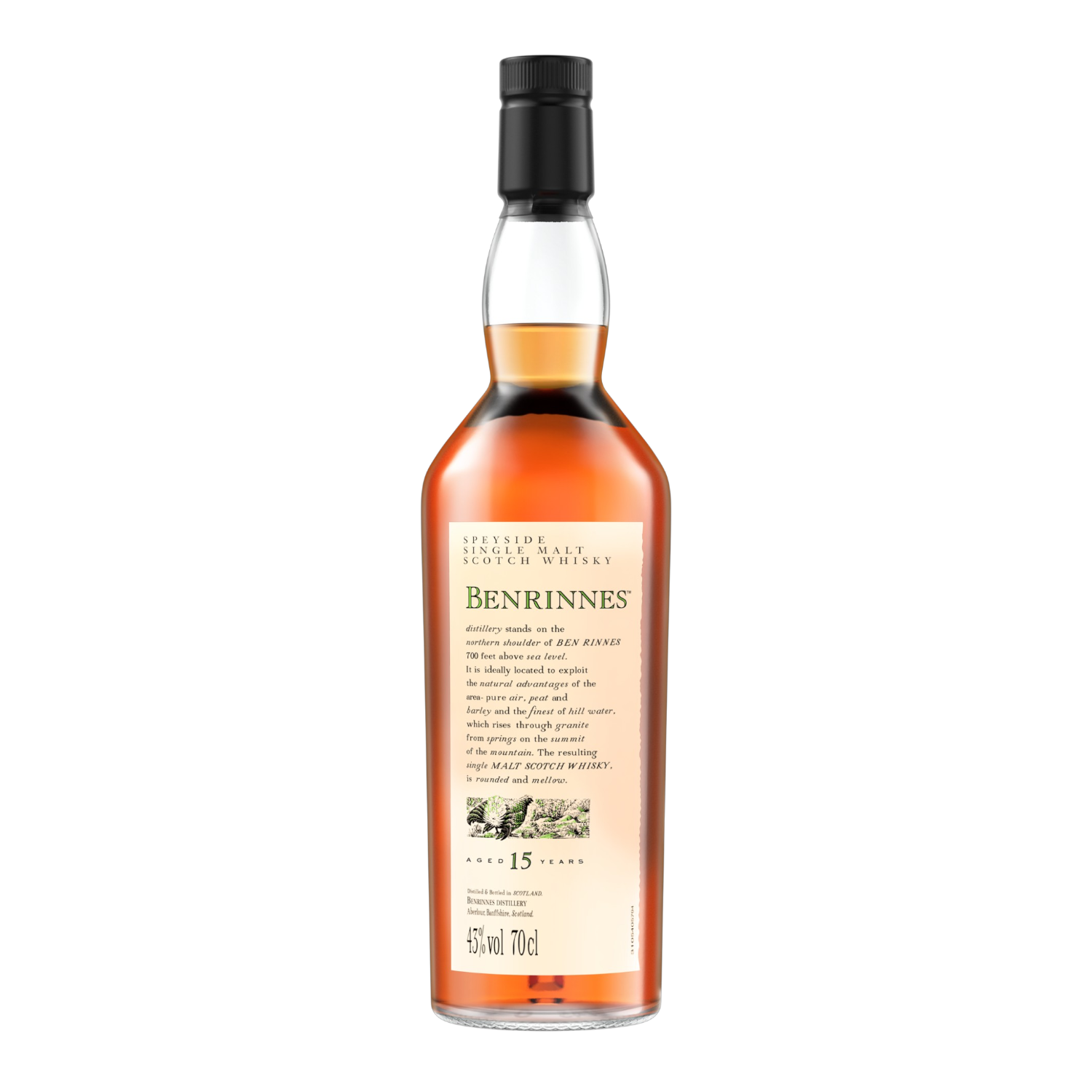 Benrinnes 15 Years (Flora &amp; Fauna) 43° - 0,7L