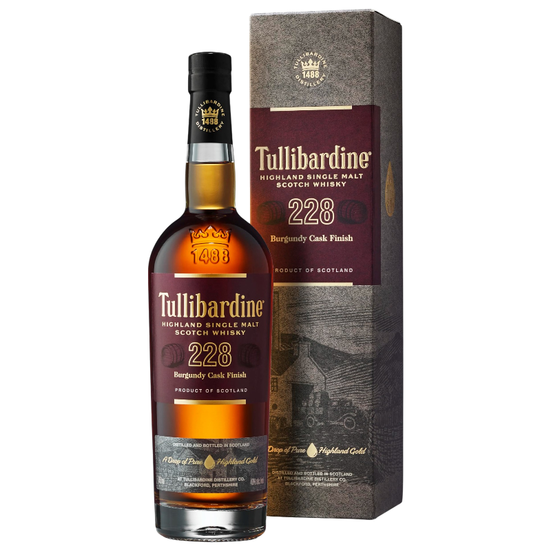 Tullibardine 228 Burgundy Finish °43 - 0,7L