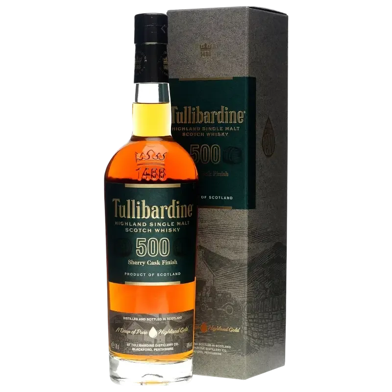 Tullibardine 500 Sherry Finish °43 - 0,7L