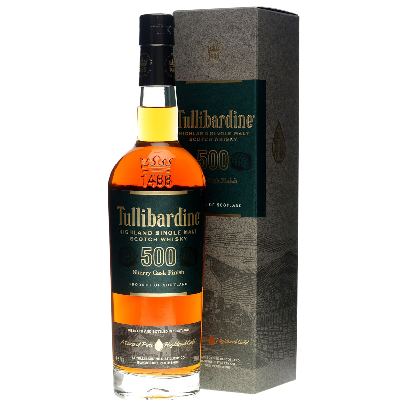 Tullibardine 500 Sherry Finish °43 - 0,7L