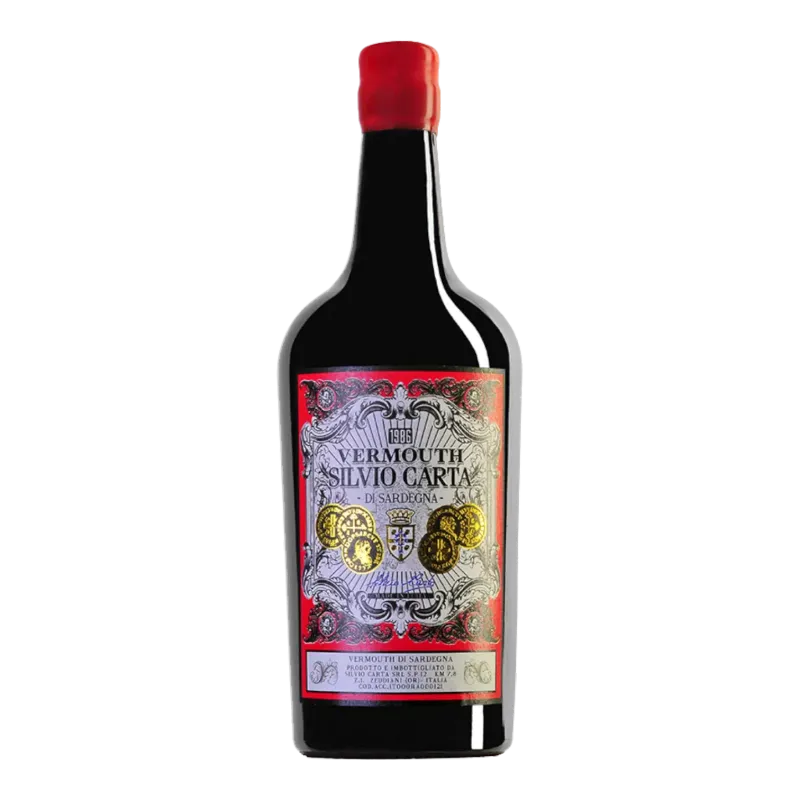 Silvio Carta rode vermouth °18 - 0,75L