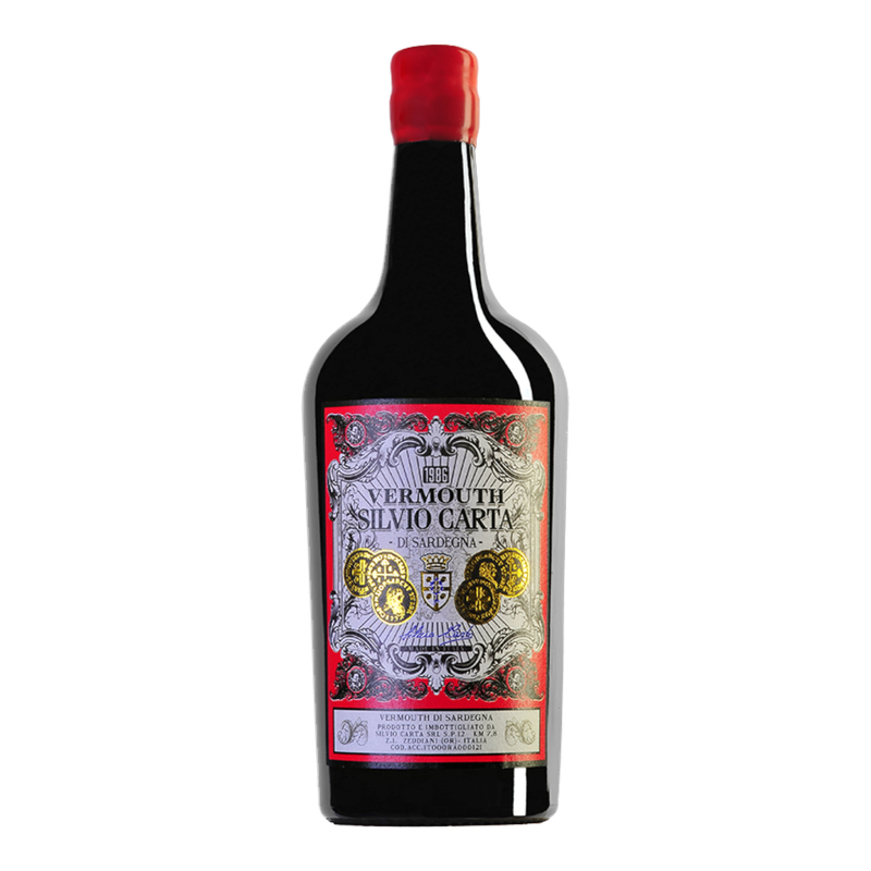 Silvio Carta rode vermouth °18 - 0,75L