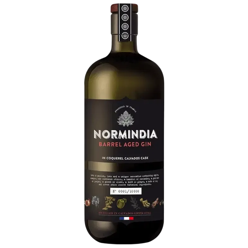 Normindia barrel aged gin 44,1° - 0,7L