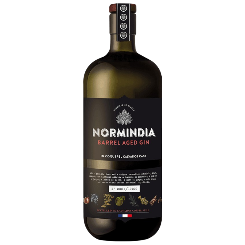 Normindia barrel aged gin 44,1° - 0,7L