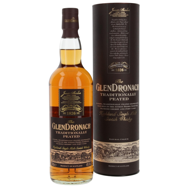 Whisky Glendronach Trad Peated 48° - 0,7L