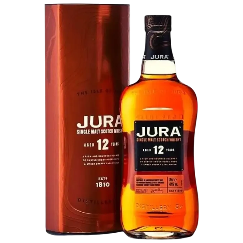 Whisky Jura 12 Years Single Malt 40° - 0,7L