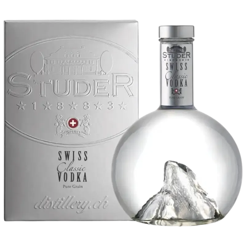 Vodka Studer Swiss Classic Pure Grain 40° - 0,7L