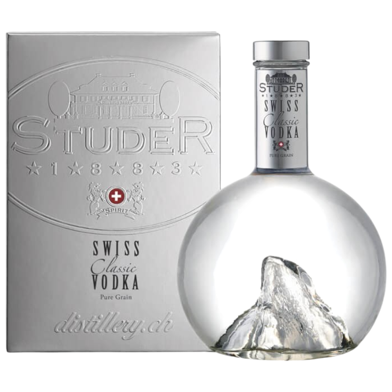 Vodka Studer Swiss Classic Pure Grain 40° - 0,7L