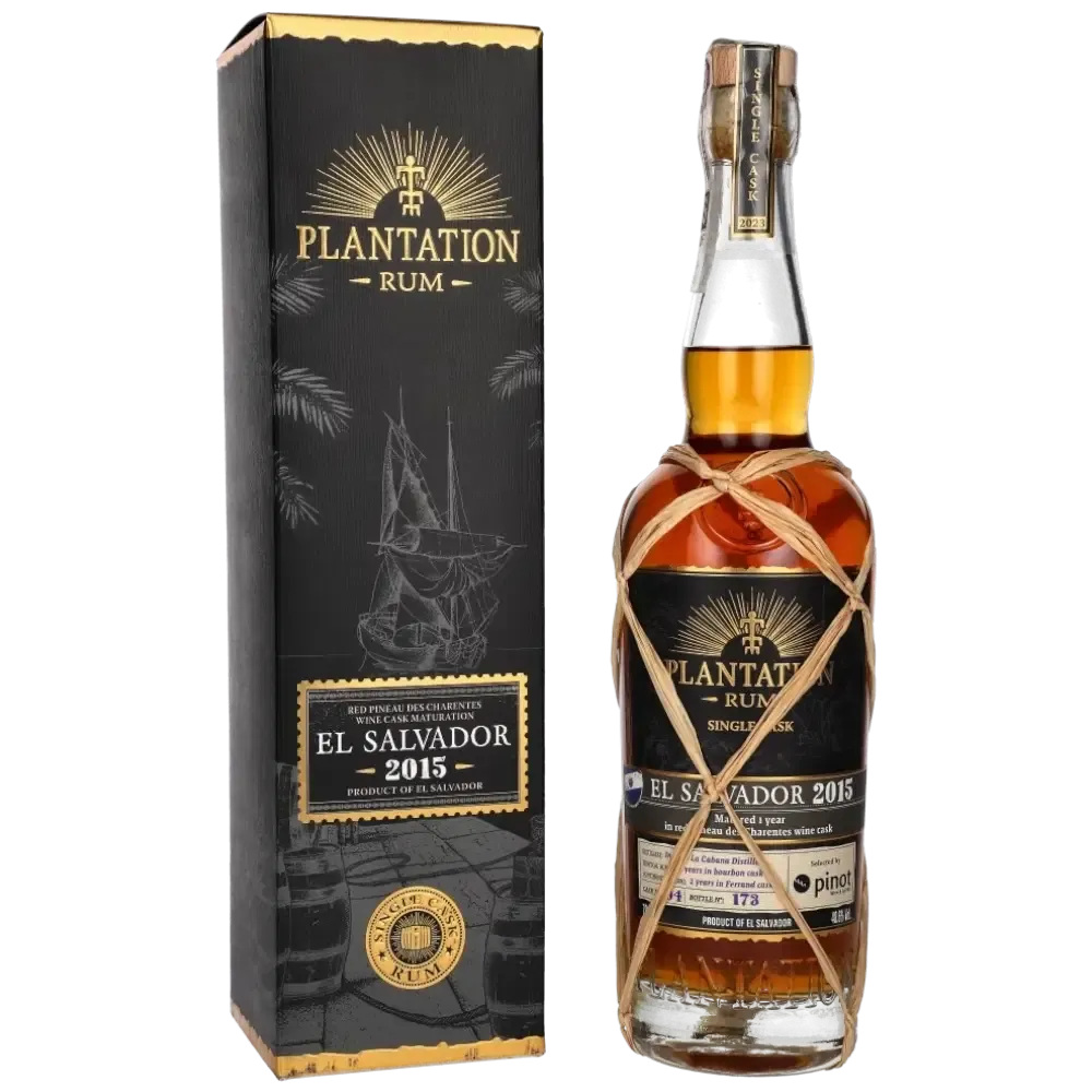 Rhum Plantation SC El Salvador 2015 Red Pineau des Charentes Cask Finish 48,6° - 0,7L