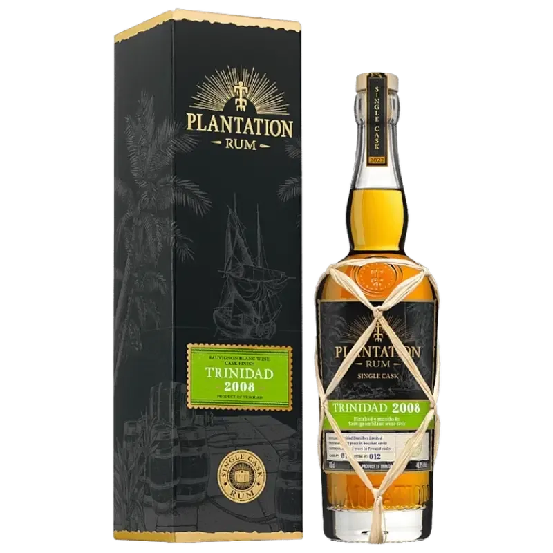 Plantation SC Trinidad 2008 Sauvignon Blanc Wine Cask Finish 138 bottles 48° - 0,7L