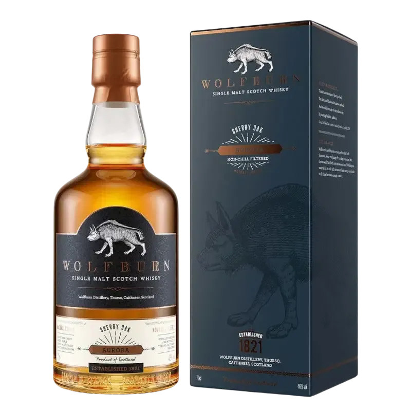 Whisky Wolfburn Aurora Sherry – 46° – 0,7L
