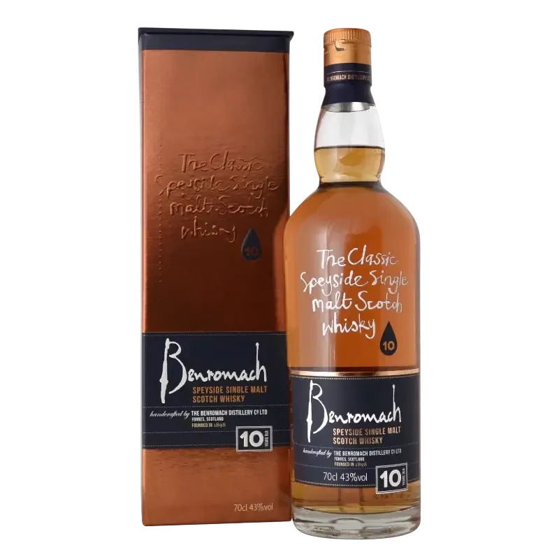 Whisky Benromach Speyside Malt 10Y – 43° – 0,7L