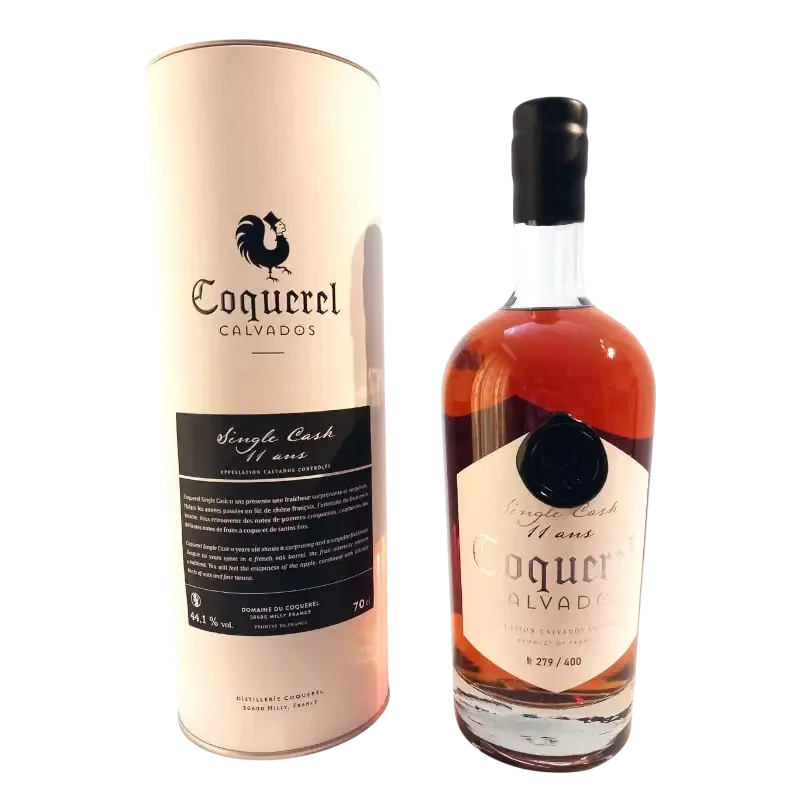 Calvados Coquerel Single Cask – 44.1° – 0,7L