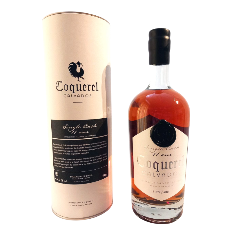 Calvados Coquerel Single Cask – 44.1° – 0,7L