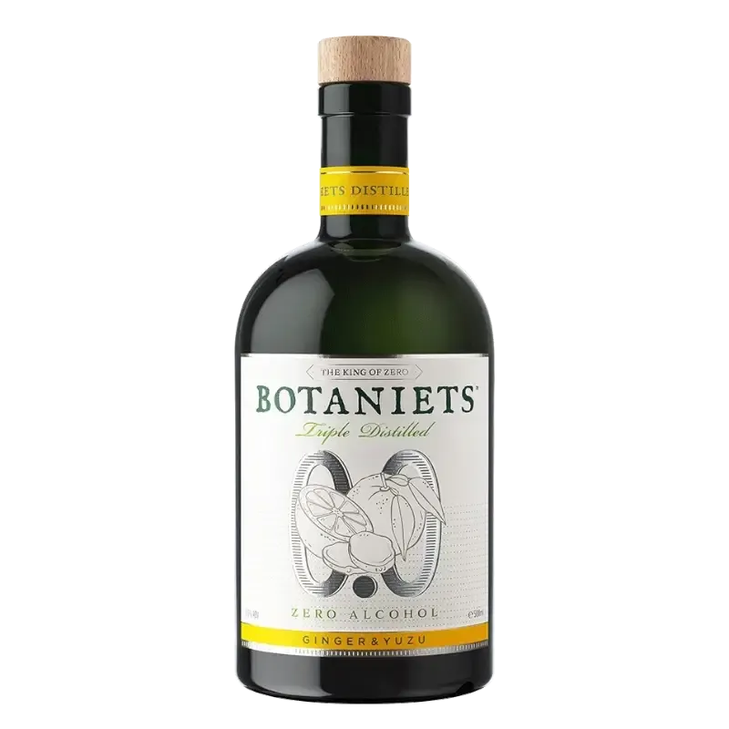 Botaniets Ginger &amp; Yuzu – 0° – 0,7L