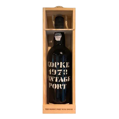 1978 Porto Kopke Vintage + Coffret en bois 75cl