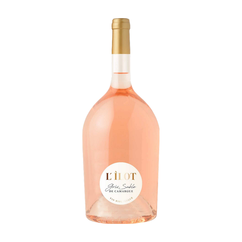 2025 Belles du Sud L’ Îlot – Gris des sables de Camargue (Bio) MAGNUM 1,5L