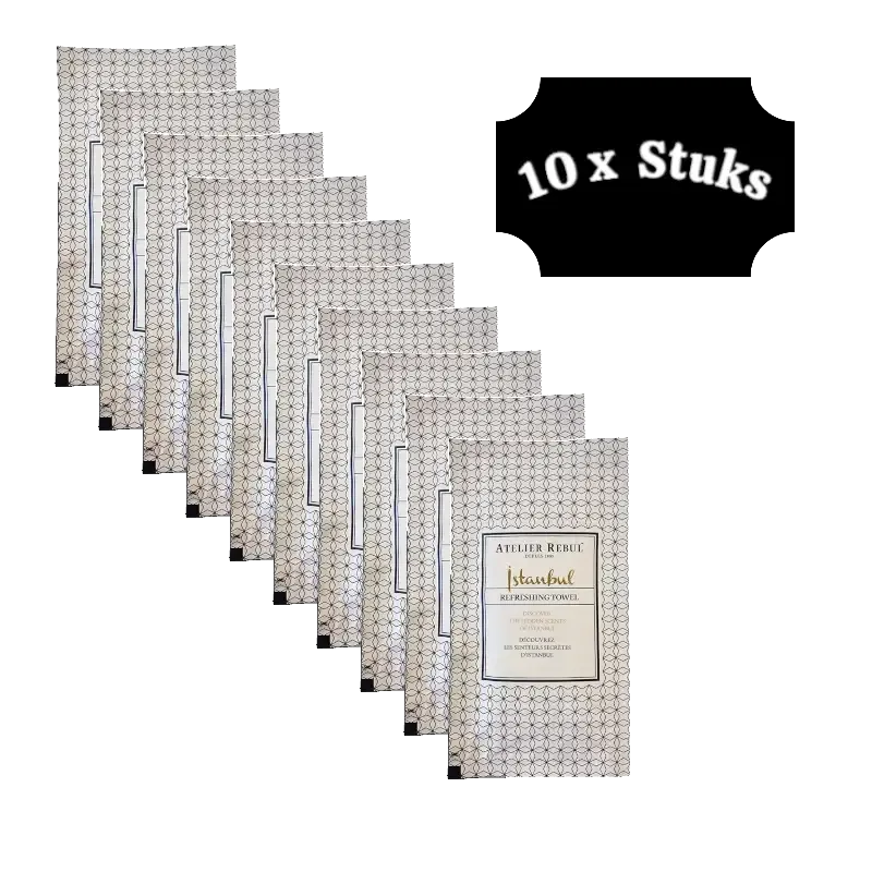REFRESHING TOWEL ISTANBUL - 10 Pieces
