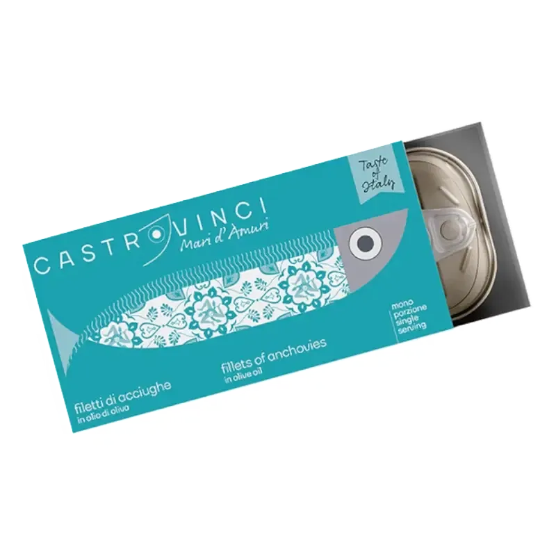 Ansjovisfilets in olijfolie – Mediterrane 48gram