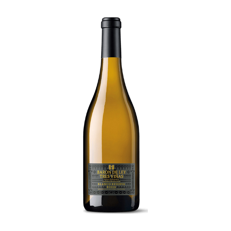 *Tres Viñas* Blanco Barón De Ley Rioja Spain 2020 75Cl