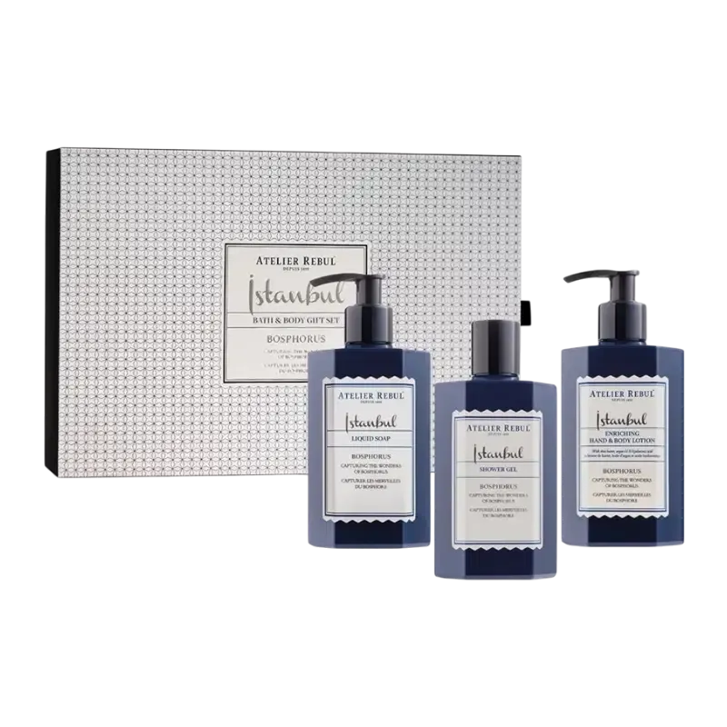 ISTANBUL BOSPHORUS PRE-MADE BATH &amp; BODY SET NEW