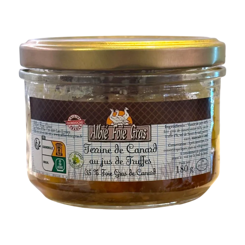 Duck Terrine with Truffle Juice 180gr