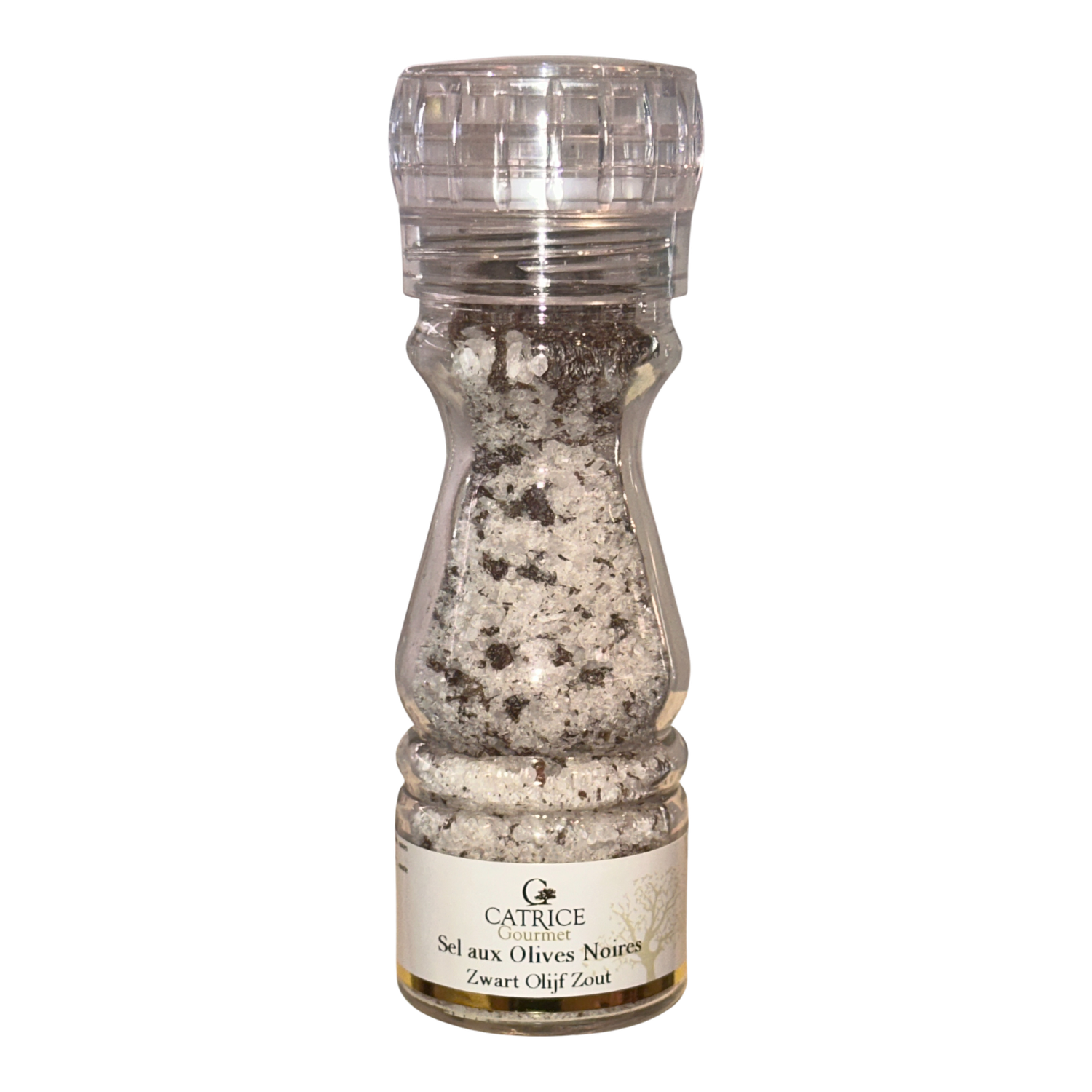 Salt Mill with Black Olive 125g