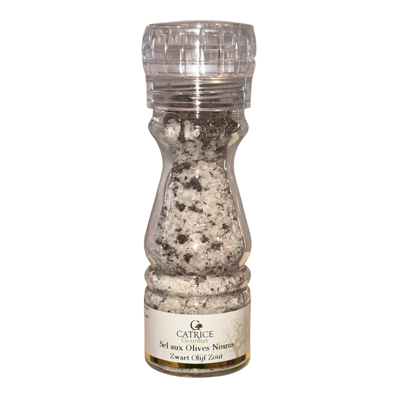 Salt Mill with Black Olive 125g