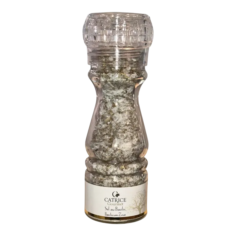 Salt Mill with Basil 100g