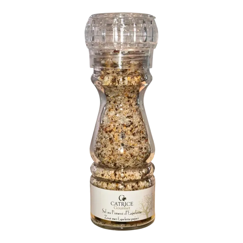 Salt Mill with Espelette Pepper 110g