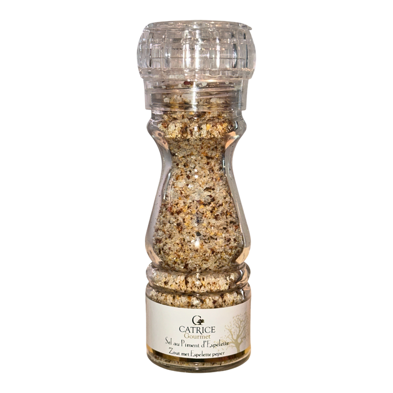 Salt Mill with Espelette Pepper 110g