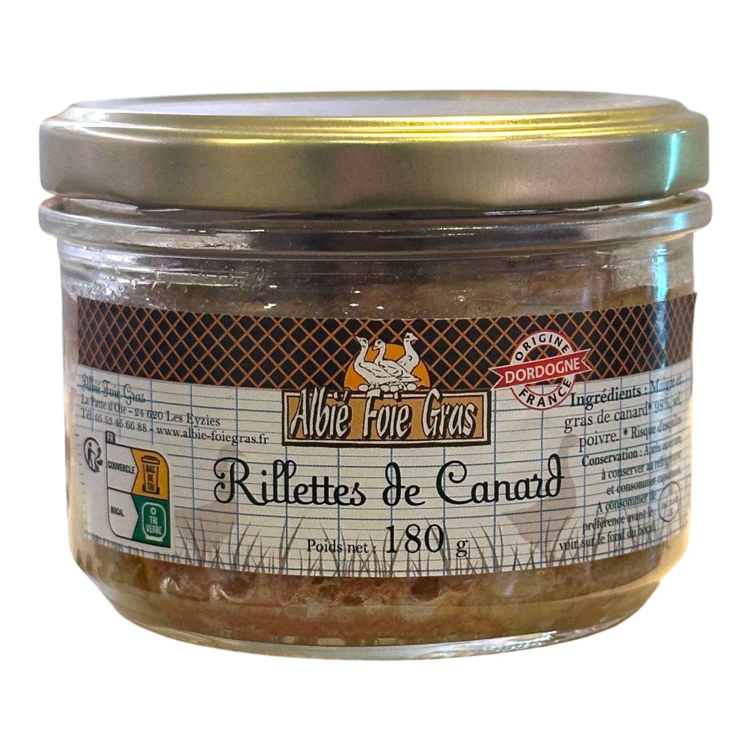 Duck Rillette 180gr