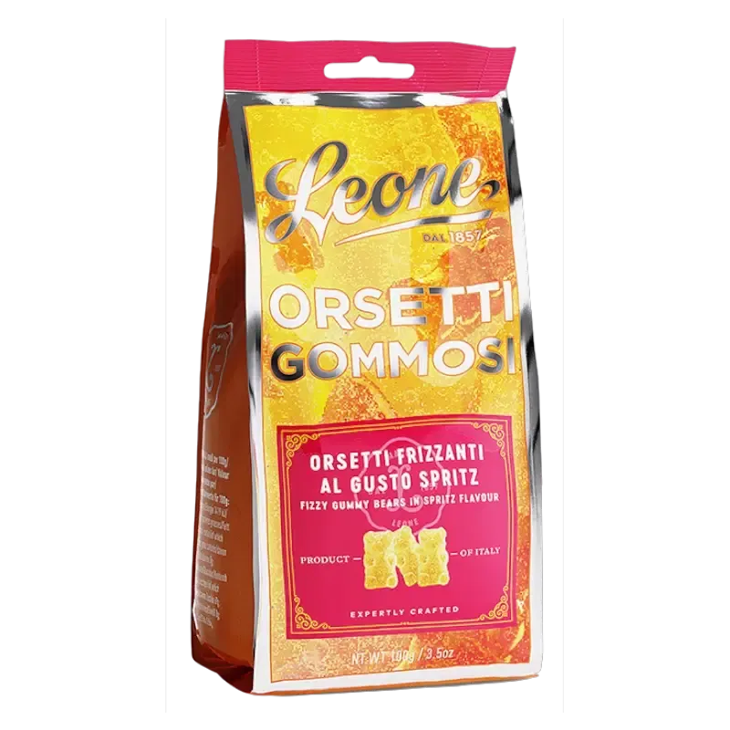 Zakjes gevuld met spritz teddyberen 100gr