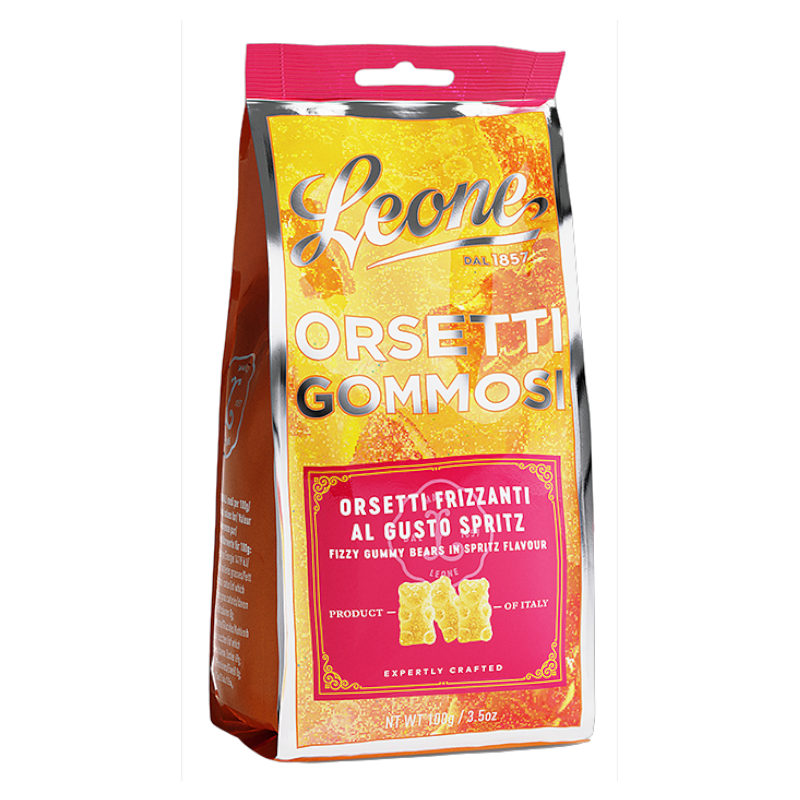 Zakjes gevuld met spritz teddyberen 100gr