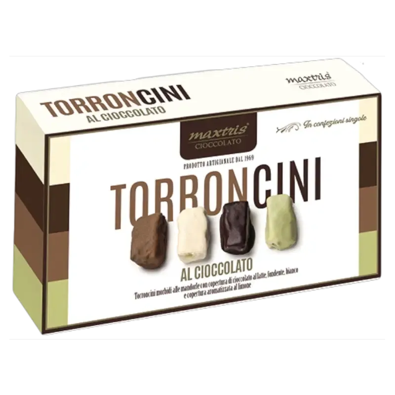 Box of Chocolate Torroncini - various types 150g