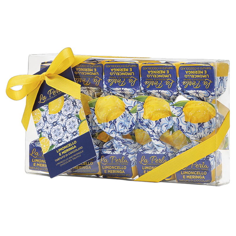 La Perla Truffel Limoncello en Meringue (10st) 150gr