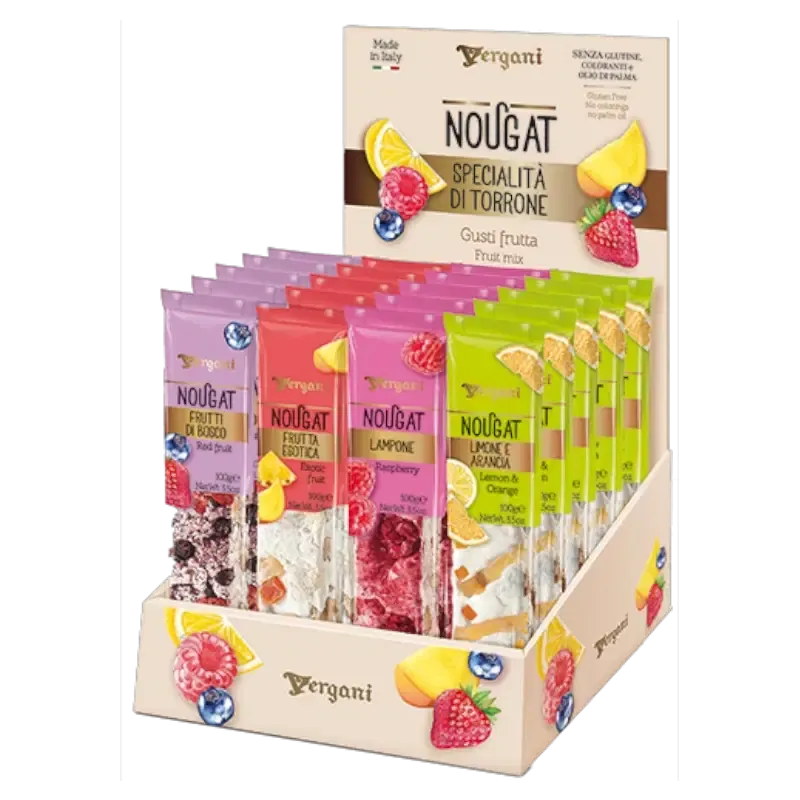 Mixed Fruit Nougat 100g