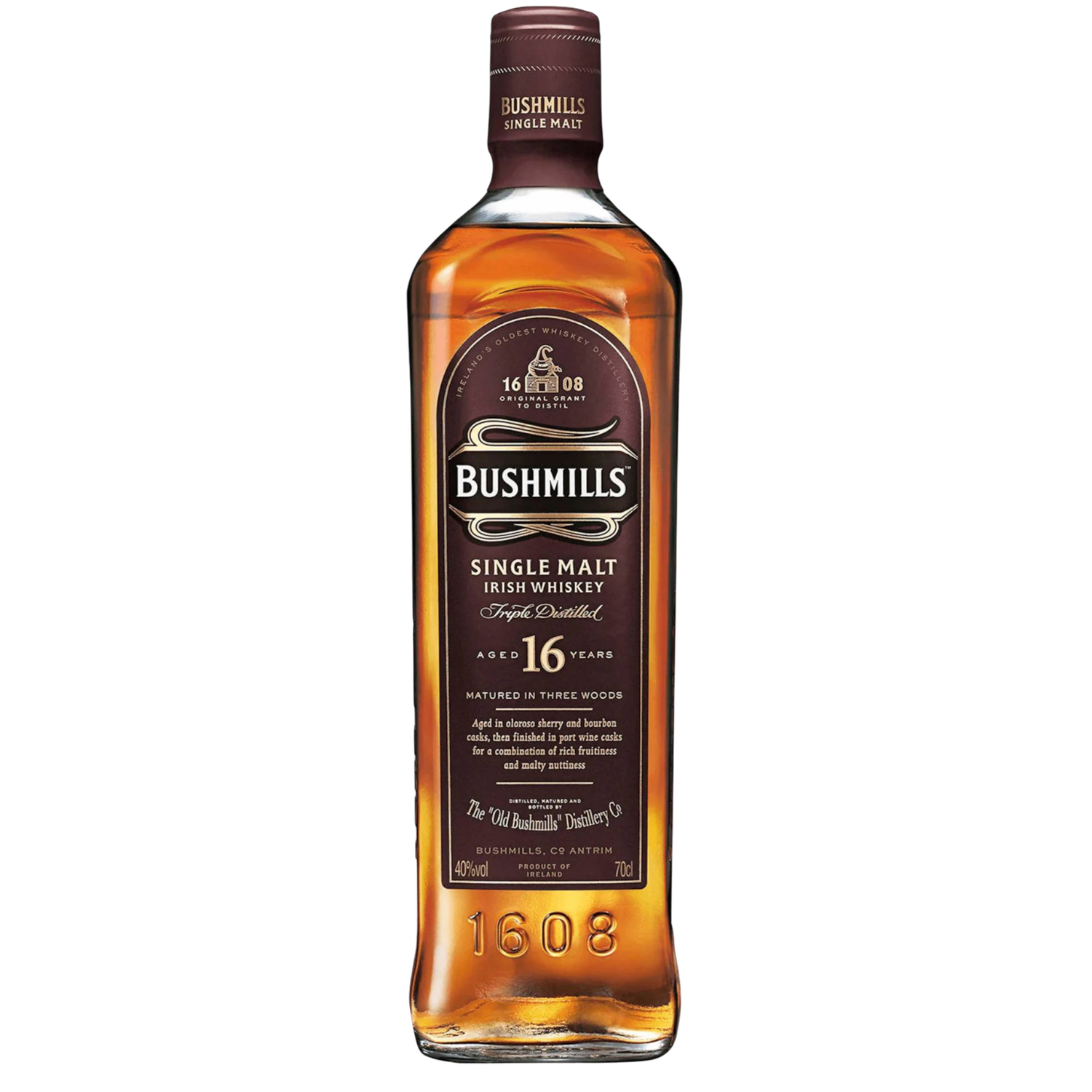 Irish Whisky Bushmills 16Y Malt Irish 40% Vol. 70cl