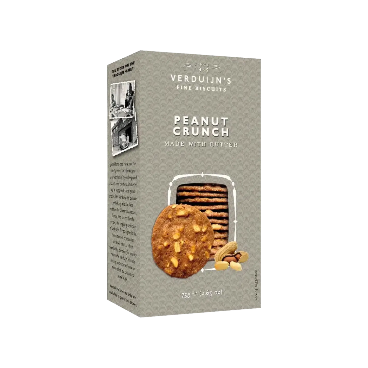 Peanut Crunch Biscuits 75g