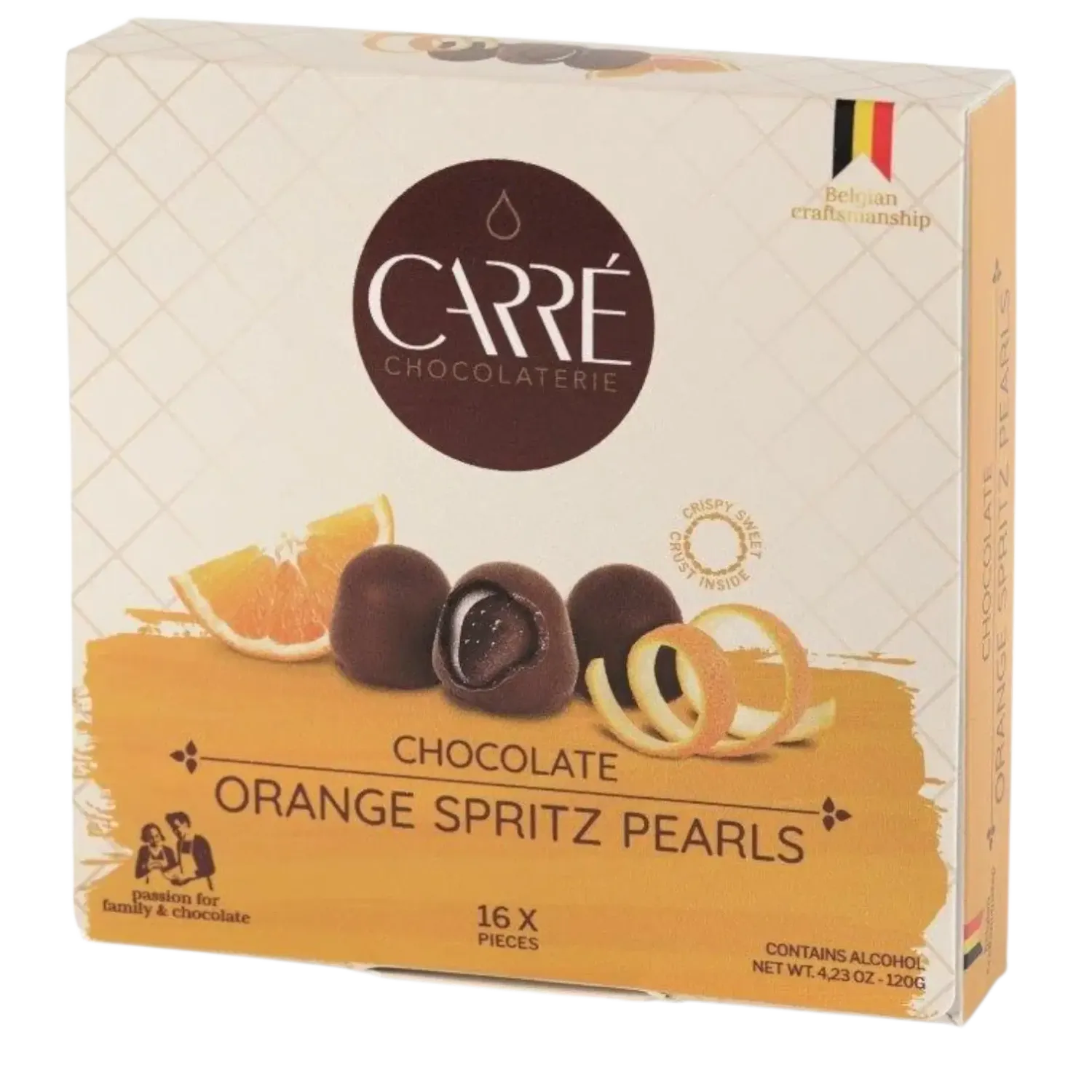 Chocolate Orange Spritz Pearls 120g