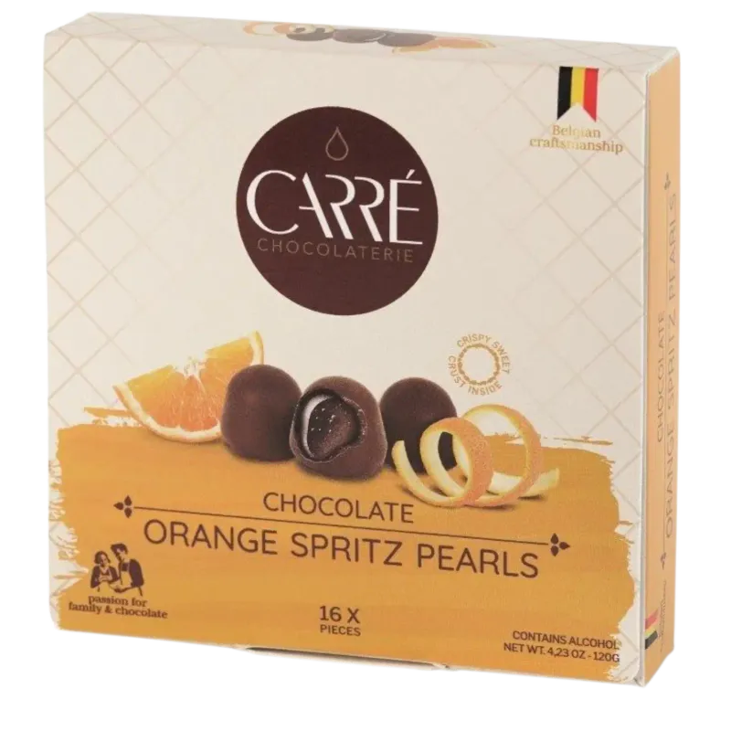 Chocolate Orange Spritz Pearls 120g