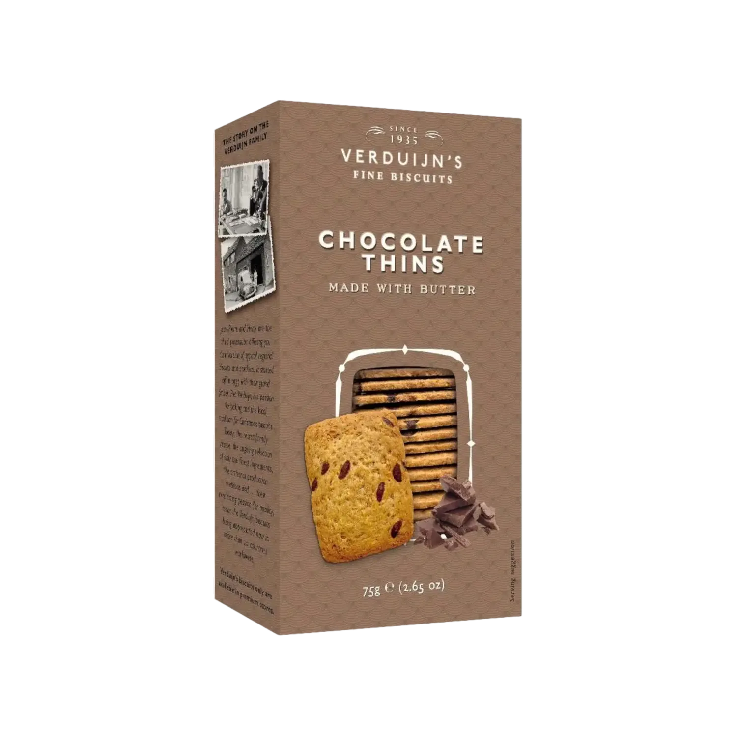 Chocolate biscuits 75g